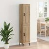 vidaXL Highboard Artisan Oak 34,5 x 34 x 180 &epsilon;&kappa;. &Epsilon;&pi;&epsilon;&xi;&epsilon;&rho;&gamma;&alpha;&sigma;&mu;έ&nu;&omicron; &xi;ύ&lambda;&omicron;