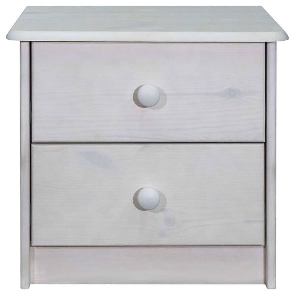 vidaXL Κομοδίνο 43 x 34 x 40 εκ. από Μασίφ Ξύλο Πεύκου