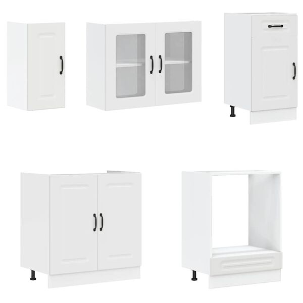 vidaXL &sigma;&epsilon;&tau; &nu;&tau;&omicron;&upsilon;&lambda;&alpha;&pi;&iota;ώ&nu; &kappa;&omicron;&upsilon;&zeta;ί&nu;&alpha;&sigmaf; 8 &tau;&epsilon;&mu;&alpha;&chi;ί&omega;&nu; "Kalmar" &Lambda;&epsilon;&upsilon;&kappa;ό &mu;&eta;&chi;&alpha;&nu;&iota;&kappa;ό &xi;ύ&lambda;&omicron;