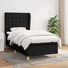 vidaXL &Kappa;&rho;&epsilon;&beta;ά&tau;&iota; Boxspring &mu;&epsilon; &Sigma;&tau;&rho;ώ&mu;&alpha; &Mu;&alpha;ύ&rho;&omicron; 80 x 200 &epsilon;&kappa;. &Upsilon;&phi;&alpha;&sigma;&mu;ά&tau;&iota;&nu;&omicron;