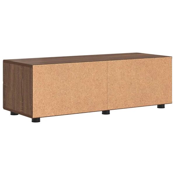 vidaXL Ντουλάπι TV Καφέ δρυς 100.5 x 39 x 30 εκ Επεξεργασμένο ξύλο