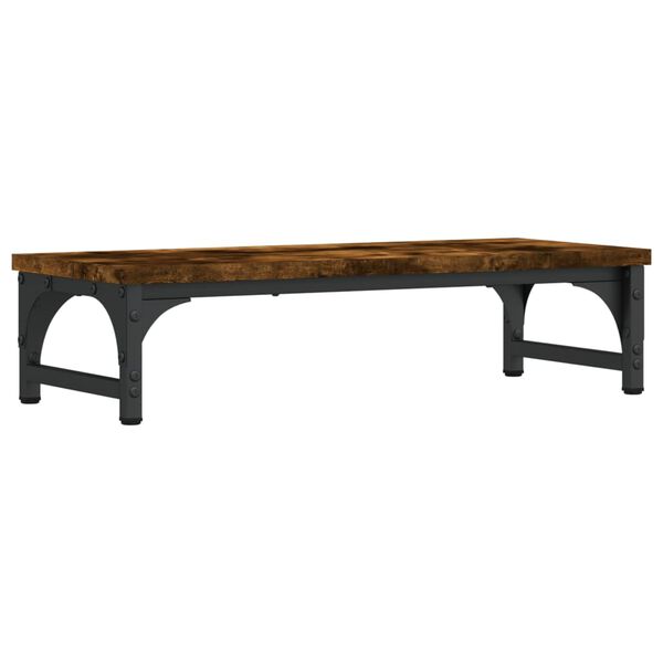 vidaXL Βάση Οθόνης Καπνιστή Δρυς 55x23x14 εκ. από Επεξεργασμένο Ξύλο