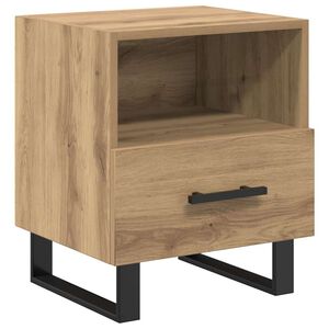 vidaXL &Kappa;&omicron;&mu;&omicron;&delta;ί&nu;&omicron; Artisan Oak 40 x 35 x 47,5 &epsilon;&kappa; &Epsilon;&pi;&epsilon;&xi;&epsilon;&rho;&gamma;&alpha;&sigma;&mu;έ&nu;&omicron; &xi;ύ&lambda;&omicron;