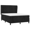 vidaXL &Kappa;&rho;&epsilon;&beta;ά&tau;&iota; Boxspring &mu;&epsilon; &Sigma;&tau;&rho;ώ&mu;&alpha; &Mu;&alpha;ύ&rho;&omicron; 140x190 &epsilon;&kappa;. &Beta;&epsilon;&lambda;&omicron;ύ&delta;&iota;&nu;&omicron;