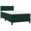 vidaXL &Kappa;&rho;&epsilon;&beta;ά&tau;&iota; Boxspring &mu;&epsilon; &Sigma;&tau;&rho;ώ&mu;&alpha; &Sigma;&kappa;&omicron;ύ&rho;&omicron; &Pi;&rho;ά&sigma;&iota;&nu;&omicron; 100x200&epsilon;&kappa;. &Beta;&epsilon;&lambda;&omicron;ύ&delta;&iota;&nu;&omicron;