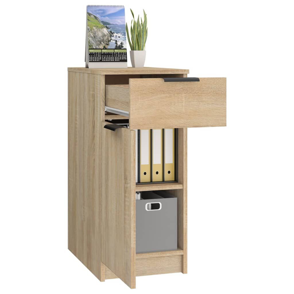 vidaXL Ντουλάπι Γραφείου Sonoma Δρυς 33,5x50x75 εκ. Επεξεργ. Ξύλο