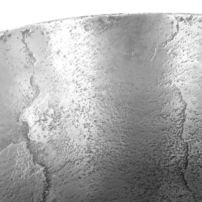 vidaXL Σαμπανιέρα Ασημί 39 x 29 x 71 εκ. από Ατόφιο Αλουμίνιο