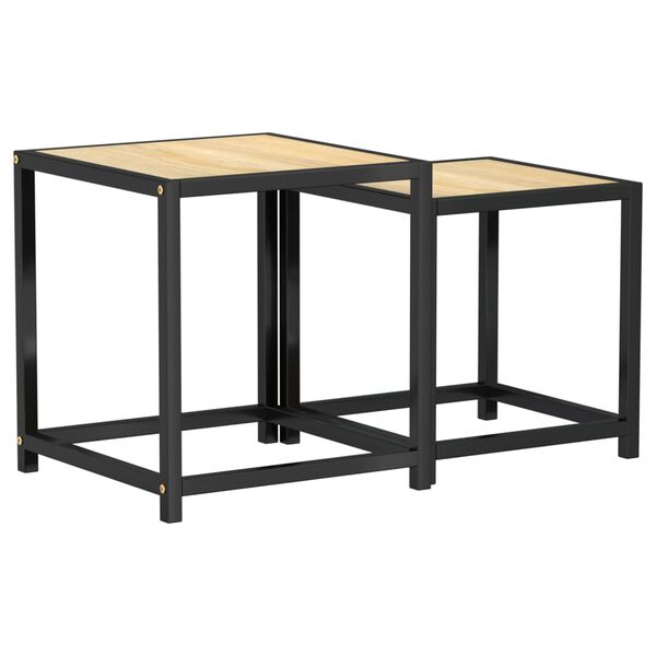 vidaXL Τραπεζάκια 2 τεμ. Sonoma Δρυς από MDF