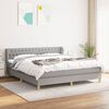 vidaXL &Kappa;&rho;&epsilon;&beta;ά&tau;&iota; Boxspring &mu;&epsilon; &Sigma;&tau;&rho;ώ&mu;&alpha; &Alpha;&nu;&omicron;&iota;&chi;&tau;ό &Gamma;&kappa;&rho;&iota; 180x200 &epsilon;&kappa;. &Upsilon;&phi;&alpha;&sigma;&mu;ά&tau;&iota;&nu;&omicron;
