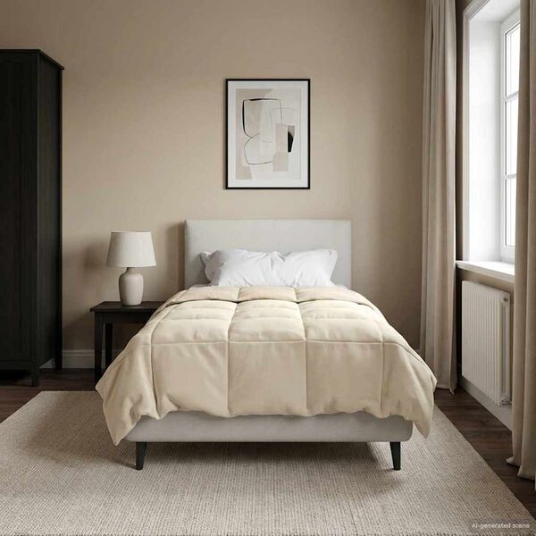 vidaXL &Chi;&epsilon;&iota;&mu;&epsilon;&rho;&iota;&nu;ό &Pi;&alpha;&pi;&lambda;&omega;&mu;&alpha;&tau;&omicron;&theta;ή&kappa;&eta; &Omicron;&upsilon;&alpha;&nu;&tau;&iota;&nu;&gamma;&kappa; &Kappa;&rho;&epsilon;&mu; 135 x 200 cm &Mu;&iota;&kappa;&rho;&omicron;ΐ&nu;&epsilon;&sigmaf;