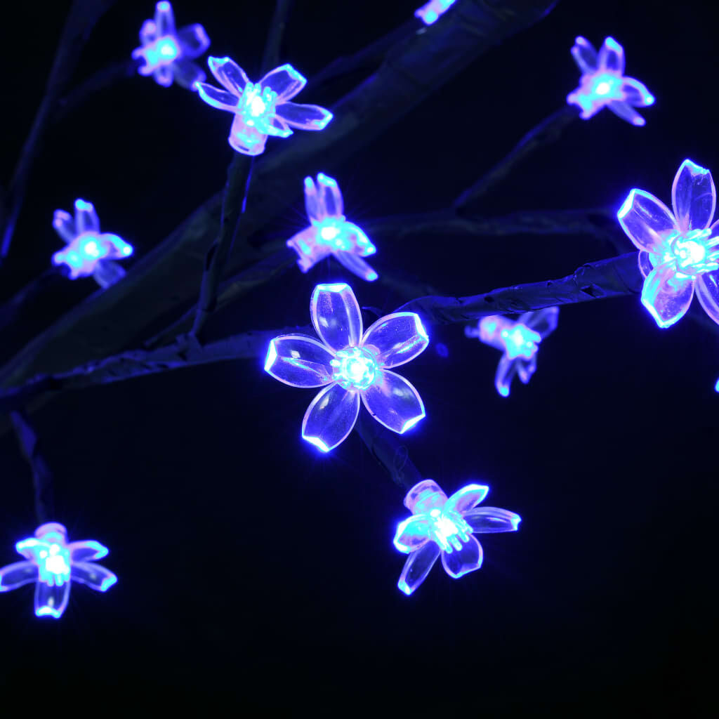 vidaXL Χριστουγεννιάτικο Δέντρο Κερασιά 2000 LED Μπλε Φως 500 εκ.