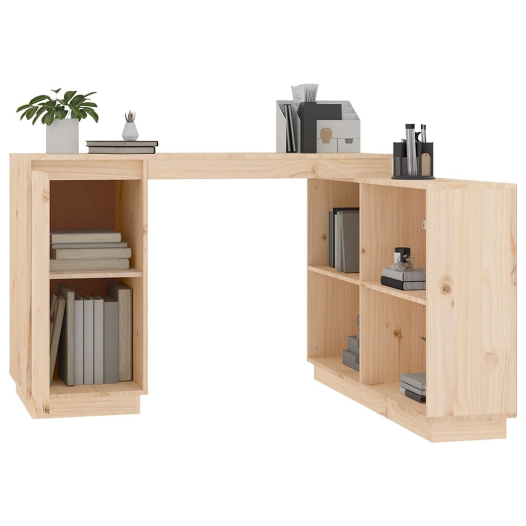 vidaXL Γραφείο 110 x 50 x 75 εκ. από Μασίφ Ξύλο Πεύκου