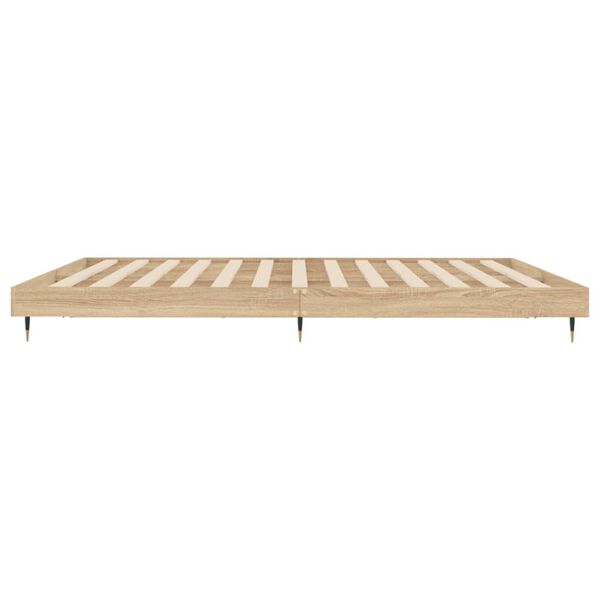 vidaXL Πλαίσιο κρεβατιού χωρίς στρώμα 180x200 εκ. Επεξεργασμένο Ξύλο