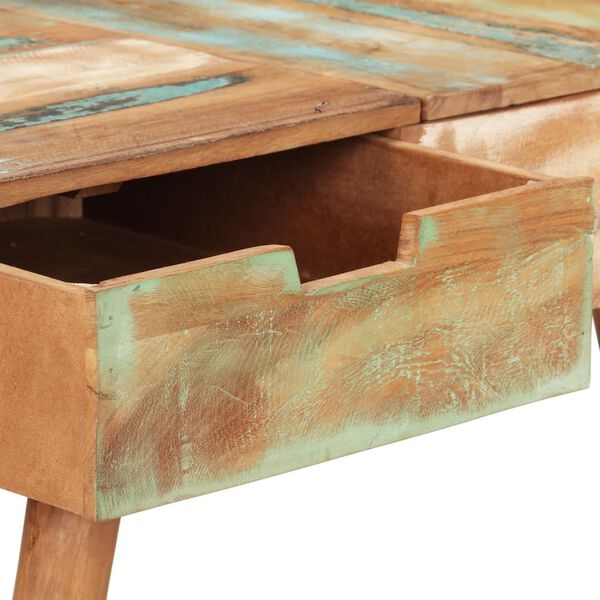 vidaXL Τουαλέτα 112x45x76 εκ. από Μασίφ Ανακυκλωμένο Ξύλο με Καθρέπτη