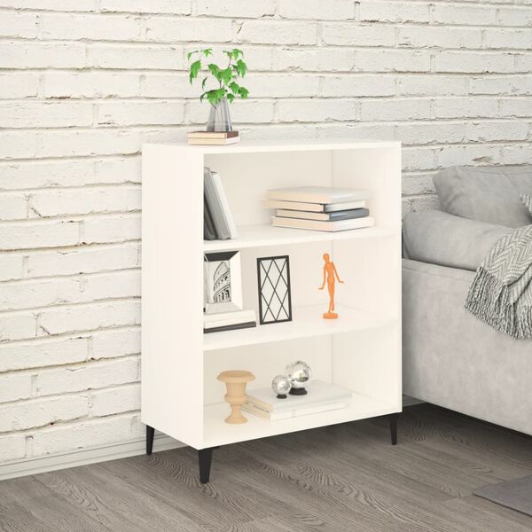 vidaXL Ντουλάπι Λευκό 69,5 x 32,5 x 90 εκ. από Επεξεργασμένο Ξύλο