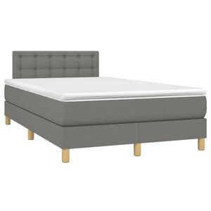 vidaXL &Kappa;&rho;&epsilon;&beta;ά&tau;&iota; Boxspring &mu;&epsilon; &Sigma;&tau;&rho;ώ&mu;&alpha; &Sigma;&kappa;&omicron;ύ&rho;&omicron; &Gamma;&kappa;&rho;&iota; 120x190 &epsilon;&kappa; &Upsilon;&phi;&alpha;&sigma;&mu;ά&tau;&iota;&nu;&omicron;
