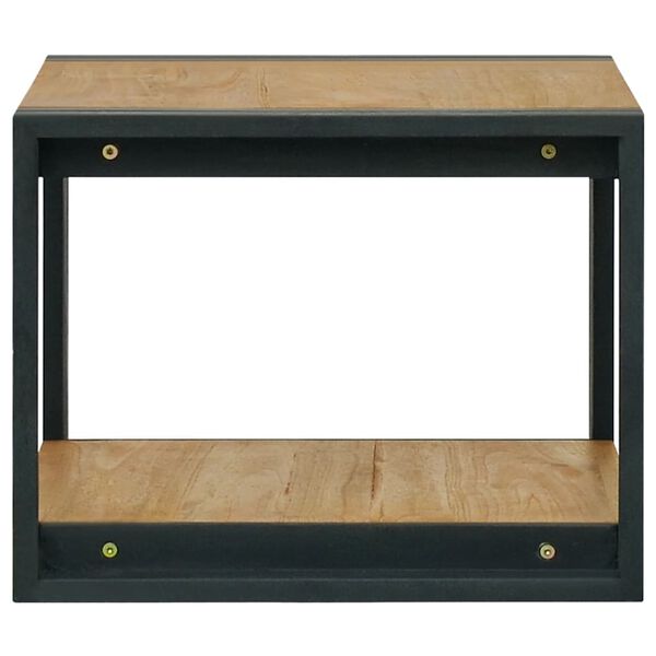 vidaXL Έπιπλο Μπάνιου Επιτοίχιο 60x45x35 εκ. από Μασίφ Ξύλο Teak