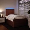 vidaXL &Kappa;&rho;&epsilon;&beta;ά&tau;&iota; Boxspring &mu;&epsilon; &Sigma;&tau;&rho;ώ&mu;&alpha; &Rho;&omicron;&zeta; 120x190 &epsilon;&kappa;. &Beta;&epsilon;&lambda;&omicron;ύ&delta;&iota;&nu;&omicron;