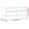 vidaXL Έπιπλο Τηλεόρασης FLAM 110 x 40 x 50 εκ. από Μασίφ Ξύλο Πεύκου