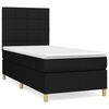 vidaXL &Kappa;&rho;&epsilon;&beta;ά&tau;&iota; Boxspring &mu;&epsilon; &Sigma;&tau;&rho;ώ&mu;&alpha; &Mu;&alpha;ύ&rho;&omicron; 90x190 &epsilon;&kappa;.&Upsilon;&phi;&alpha;&sigma;&mu;ά&tau;&iota;&nu;&omicron;