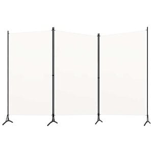 vidaXL &Delta;&iota;&alpha;&chi;&omega;&rho;&iota;&sigma;&tau;&iota;&kappa;ό &Delta;&omega;&mu;&alpha;&tau;ί&omicron;&upsilon; &mu;&epsilon; 3 &Pi;ά&nu;&epsilon;&lambda; &Lambda;&epsilon;&upsilon;&kappa;ό 260 x 180 &epsilon;&kappa;. &Upsilon;&phi;&alpha;&sigma;&mu;ά&tau;&iota;&nu;&omicron;