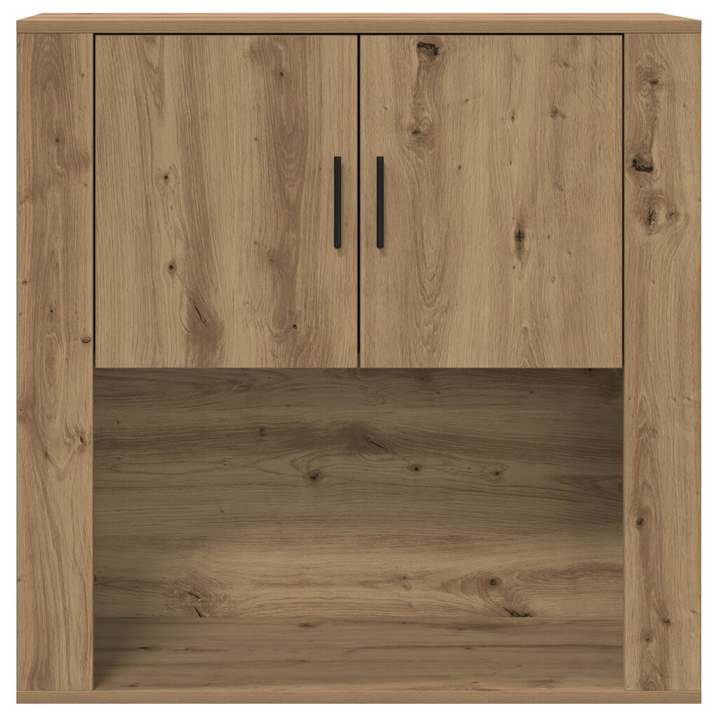 vidaXL Ντουλάπα Τοίχου Καλλιτεχνικού Δρυός 80x33x80 εκ. Μοριοσανίδα