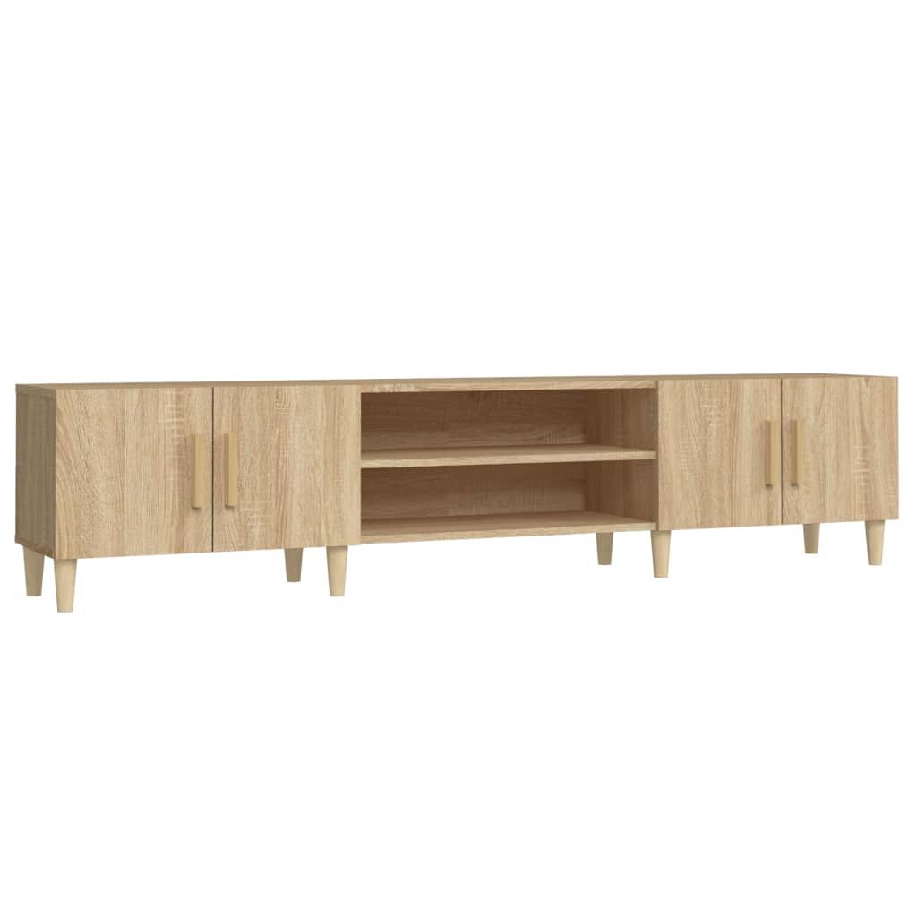vidaXL Έπιπλο Τηλεόρασης Sonoma Δρυς 180x31,5x40 εκ. Επεξ. Ξύλο