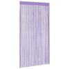 vidaXL Κουρτίνες με Κρόσσια 2 τεμ. Μοβ 140 x 250 εκ.