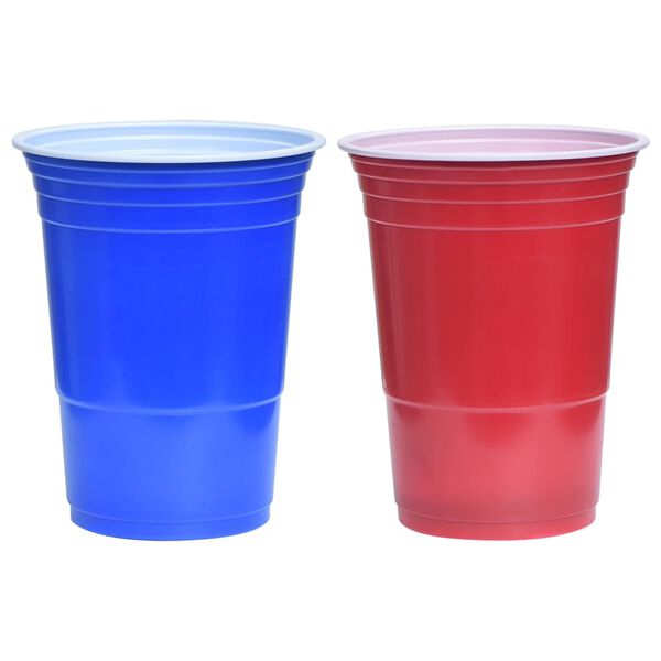 vidaXL Τραπέζι Beer Pong Πτυσσόμενο με Ποτήρια και Μπάλες 240 εκ.