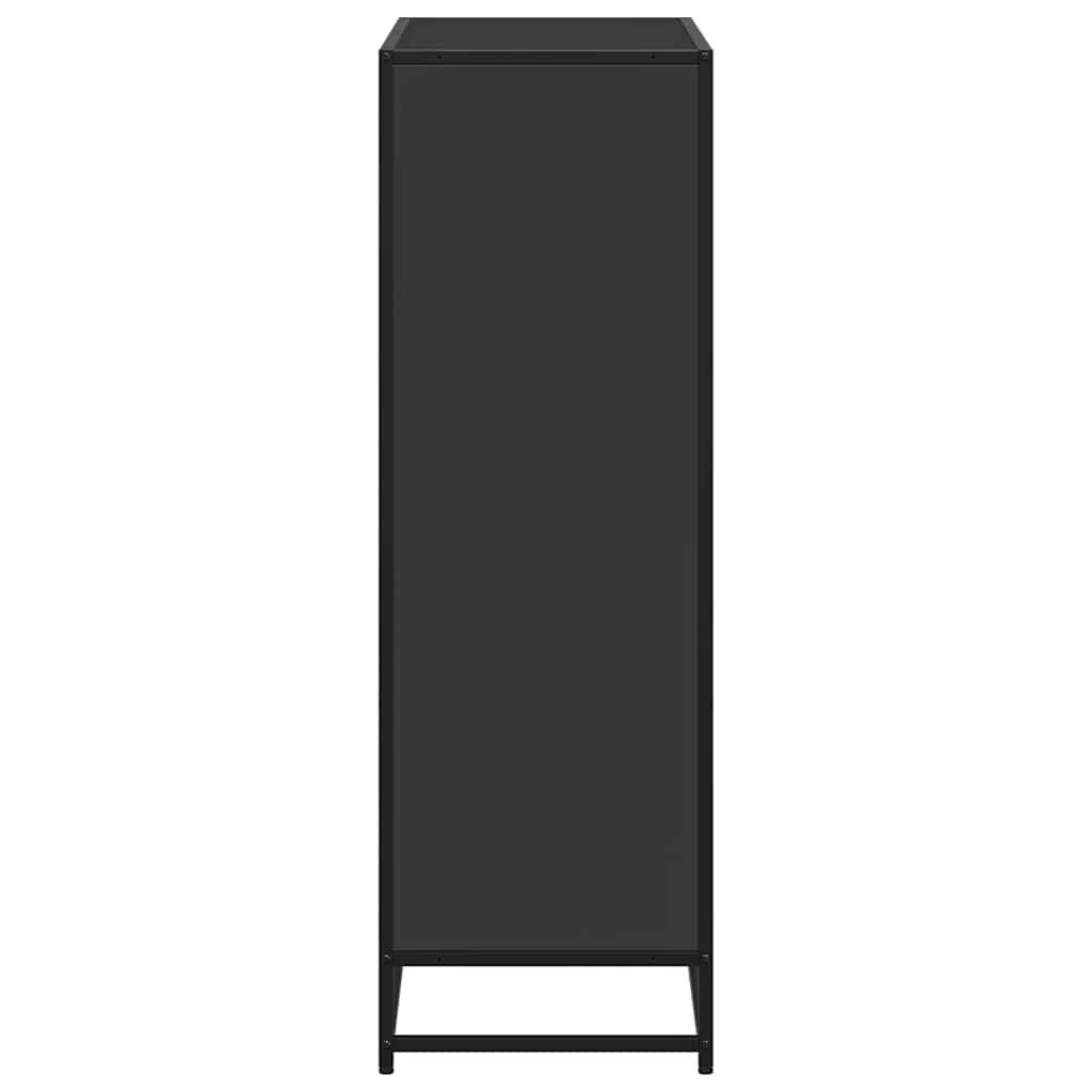 vidaXL Βιβλιοθήκη Μαύρο 80,5x35x107,5 εκ. από Επεξεργασμένο Ξύλο