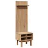 vidaXL Έ&pi;&iota;&pi;&lambda;&omicron; &chi;&omega;&lambda; OTTA 50x40x160 &epsilon;&kappa;. &Mu;&alpha;&sigma;ί&phi; &Xi;ύ&lambda;&omicron; &Pi;&epsilon;ύ&kappa;&omicron;&upsilon;
