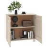 vidaXL Ντουλάπι HAMAR Καφέ Μελί 85 x 35 x 80 εκ. Μασίφ Ξύλο Πεύκου