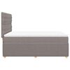 vidaXL &Kappa;&rho;&epsilon;&beta;ά&tau;&iota; Boxspring &mu;&epsilon; &Sigma;&tau;&rho;ώ&mu;&alpha; Taupe 160x200 &epsilon;&kappa;. &Upsilon;&phi;&alpha;&sigma;&mu;ά&tau;&iota;&nu;&omicron;