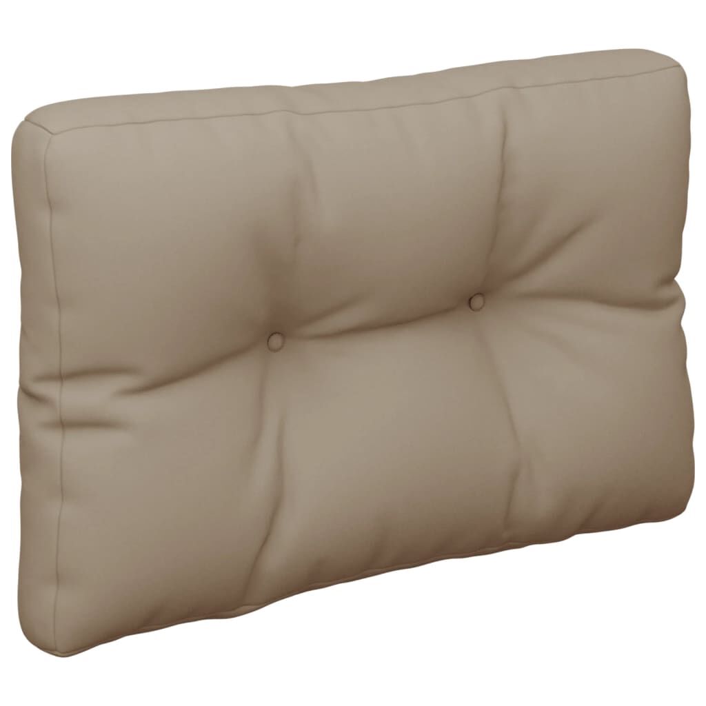 vidaXL Μαξιλάρι Παλέτας Taupe 50 x 40 x 12 εκ. Υφασμάτινο