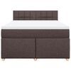 vidaXL &Kappa;&rho;&epsilon;&beta;ά&tau;&iota; Boxspring &mu;&epsilon; &Sigma;&tau;&rho;ώ&mu;&alpha; &Sigma;&kappa;&omicron;ύ&rho;&omicron; &Kappa;&alpha;&phi;έ 140x190 &epsilon;&kappa;. &Upsilon;&phi;&alpha;&sigma;&mu;ά&tau;&iota;&nu;&omicron;