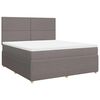 vidaXL &Kappa;&rho;&epsilon;&beta;ά&tau;&iota; Boxspring &mu;&epsilon; &Sigma;&tau;&rho;ώ&mu;&alpha; Taupe 180x200 &epsilon;&kappa;. &Upsilon;&phi;&alpha;&sigma;&mu;ά&tau;&iota;&nu;&omicron;