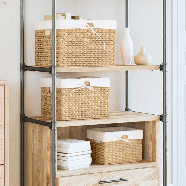 vidaXL &Kappa;&alpha;&lambda;ά&theta;&iota;&alpha; &Alpha;&pi;&omicron;&theta;ή&kappa;&epsilon;&upsilon;&sigma;&eta;&sigmaf; 3 pcs &Phi;&upsilon;&sigma;&iota;&kappa;ό 35 x 30 x 25 &epsilon;&kappa; &Upsilon;ά&kappa;&iota;&nu;&theta;&omicron;&sigmaf; &nu;&epsilon;&rho;&omicron;ύ