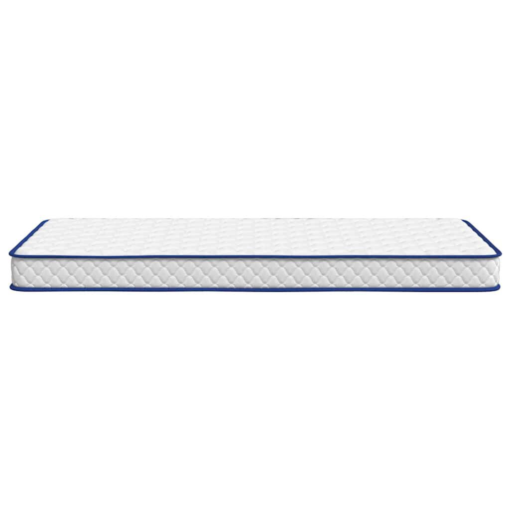 vidaXL Στρώμα με Αφρό Μνήμης Λευκό 100x200x17 εκ. μαλακό