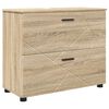 vidaXL Σετ Επίπλων Μπάνιου με ράφι 4 pcs Sonoma Δρυς 30 x 35 x 192 εκ.