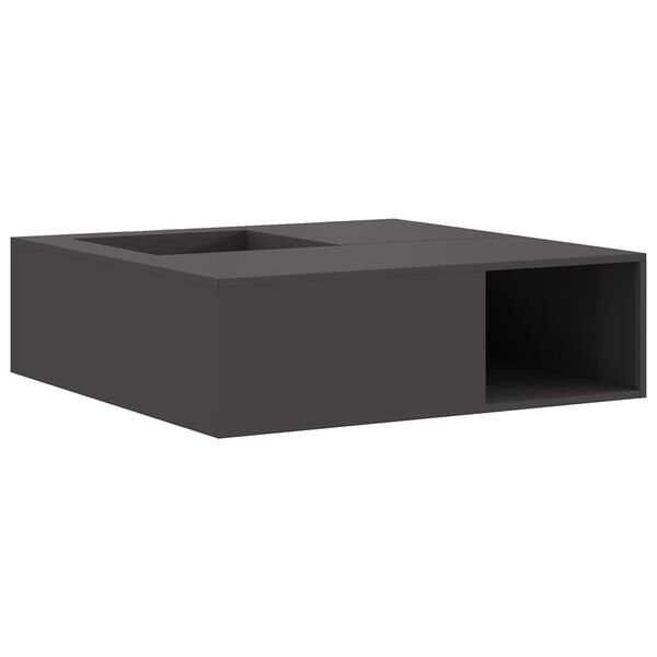 vidaXL Φωτιά Μαύρο 100 x 100 x 30 cm Κρύα έλαση από χάλυβα