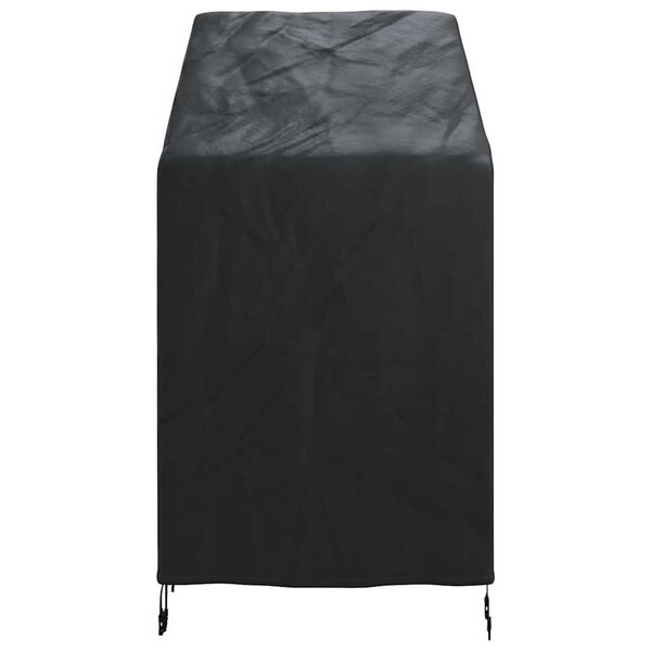 vidaXL Κάλυμμα Κήπου για Καρέκλα Μαύρο 70 x 70 x 85 / 125 cm Ύφασμα 210D
