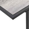vidaXL Τραπέζι Κήπου Γκρι 100 x 55 x 70 εκ. Χάλυβας και DPC