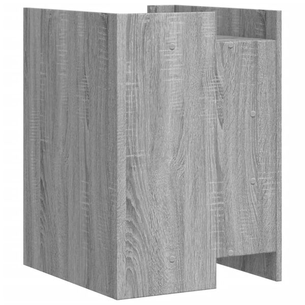 vidaXL Κομοδίνο Γκρι Sonoma 45x50x65 εκ. από Επεξεργασμένο Ξύλο