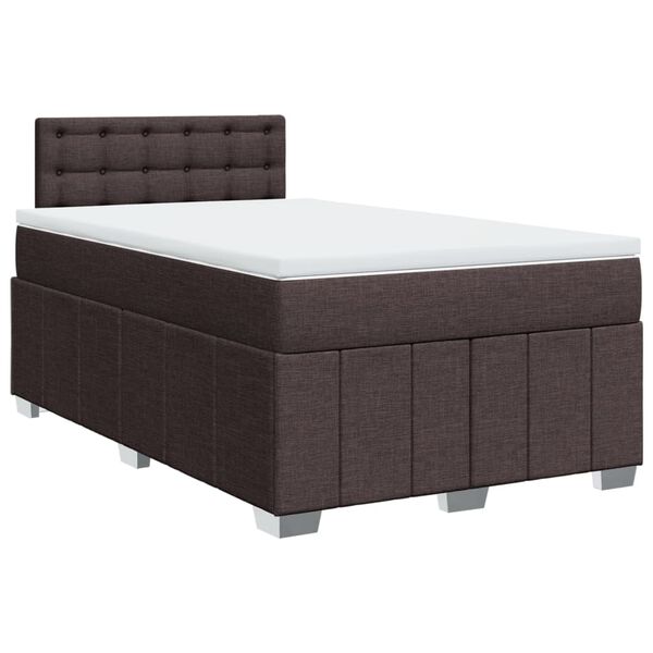 vidaXL &Kappa;&rho;&epsilon;&beta;ά&tau;&iota; Boxspring &mu;&epsilon; &Sigma;&tau;&rho;ώ&mu;&alpha; &Sigma;&kappa;&omicron;ύ&rho;&omicron; &Kappa;&alpha;&phi;έ 120x190 &epsilon;&kappa; &Upsilon;&phi;&alpha;&sigma;&mu;ά&tau;&iota;&nu;&omicron;