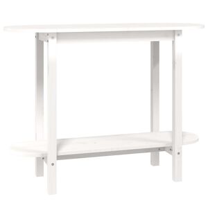 vidaXL &Tau;&rho;&alpha;&pi;έ&zeta;&iota; &Kappa;&omicron;&nu;&sigma;ό&lambda;&alpha; &Lambda;&epsilon;&upsilon;&kappa;ό 110 x 40 x 80 &epsilon;&kappa;. &alpha;&pi;ό &Mu;&alpha;&sigma;ί&phi; &Xi;ύ&lambda;&omicron; &Pi;&epsilon;ύ&kappa;&omicron;&upsilon;