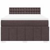 vidaXL &Kappa;&rho;&epsilon;&beta;ά&tau;&iota; Boxspring &mu;&epsilon; &Sigma;&tau;&rho;ώ&mu;&alpha; &Sigma;&kappa;&omicron;ύ&rho;&omicron; &Kappa;&alpha;&phi;έ 140x190 &epsilon;&kappa;. &Upsilon;&phi;&alpha;&sigma;&mu;ά&tau;&iota;&nu;&omicron;
