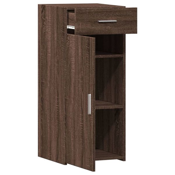 vidaXL Ντουλάπι Καφέ Δρυς 40x42,5x93 εκ. Επεξεργασμένο Ξύλο
