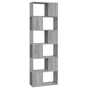 vidaXL &Beta;&iota;&beta;&lambda;&iota;&omicron;&theta;ή&kappa;&eta;/&Delta;&iota;&alpha;&chi;&omega;&rho;&iota;&sigma;&tau;&iota;&kappa;ό &Chi;ώ&rho;&omicron;&upsilon; &Gamma;&kappa;&rho;&iota; Sonoma 60 x 24 x 186 &epsilon;&kappa;.