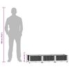 vidaXL Ζαρντινιέρα 120 x 40 x 23 εκ. από Πολυπροπυλένιο