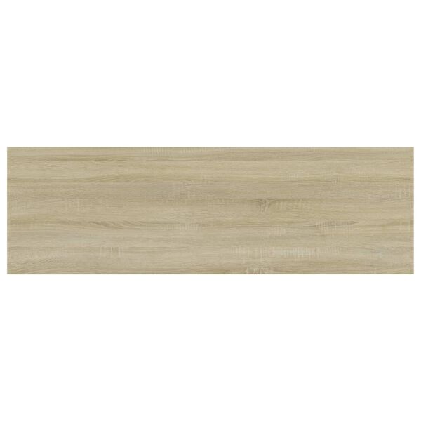 vidaXL Ράφια Βιβλιοθήκης 4 τεμ. Sonoma Δρυς 80x20x1,5 εκ. Μοριοσανίδα